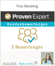 Bild Proven Expert Logo mit Link zur Webseite von Proven Expert